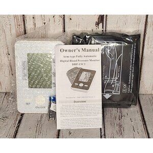 New DBP-2141 Upper Arm-type Automatic Digital Blood Pressure Monitor & Cuff